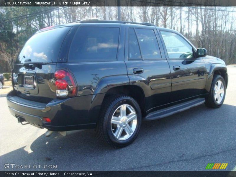 Black / Light Gray 2008 Chevrolet TrailBlazer LT