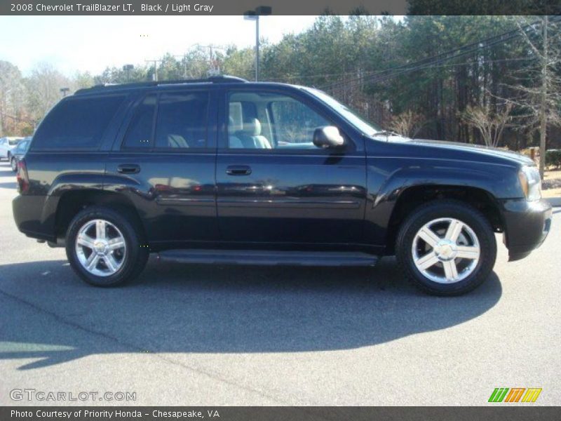 Black / Light Gray 2008 Chevrolet TrailBlazer LT