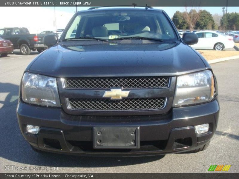 Black / Light Gray 2008 Chevrolet TrailBlazer LT