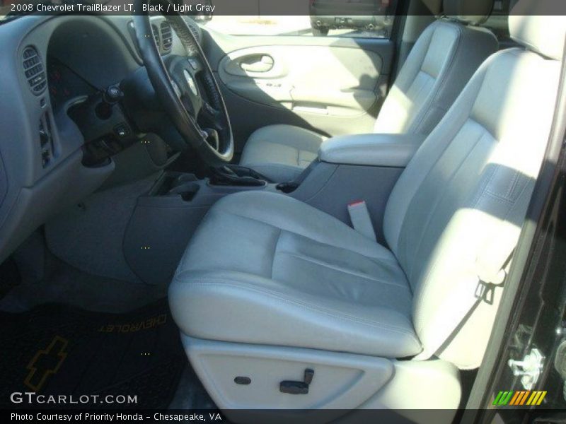 Black / Light Gray 2008 Chevrolet TrailBlazer LT