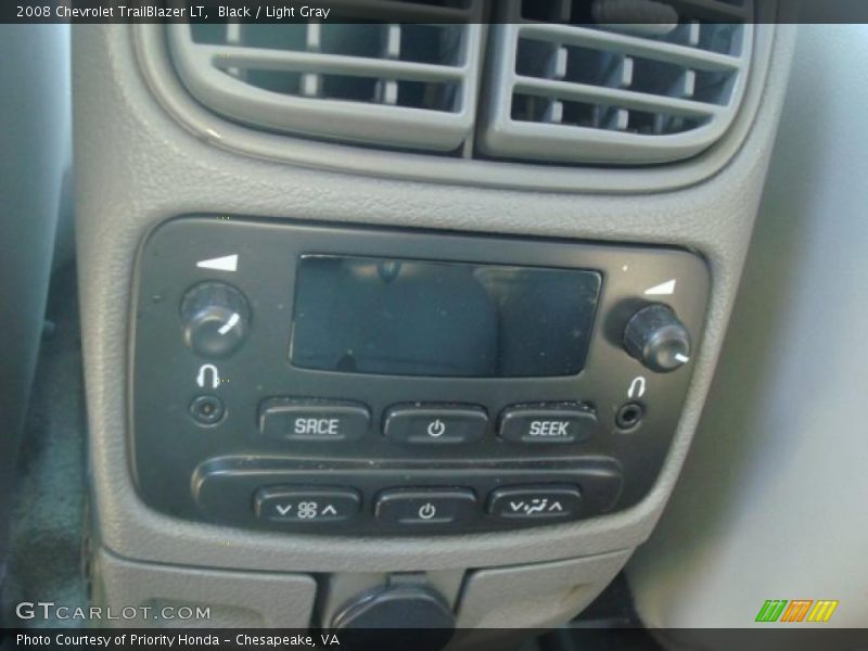 Black / Light Gray 2008 Chevrolet TrailBlazer LT