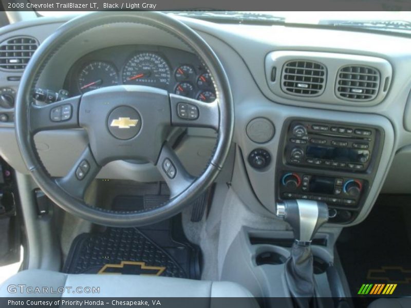 Black / Light Gray 2008 Chevrolet TrailBlazer LT