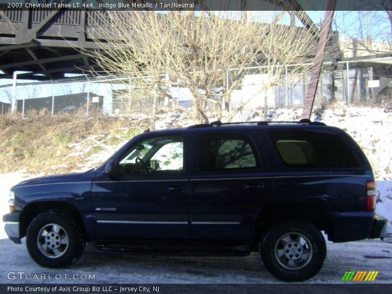 Indigo Blue Metallic / Tan/Neutral 2003 Chevrolet Tahoe LT 4x4