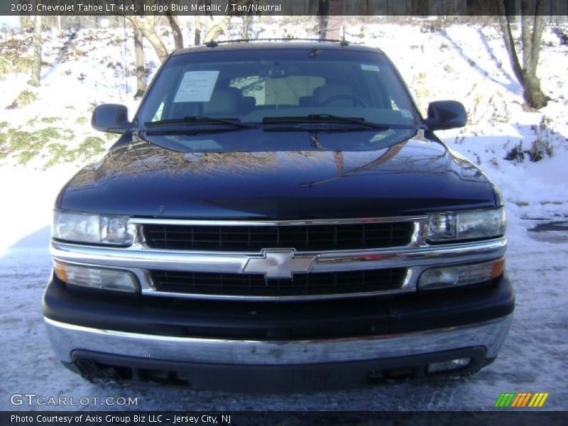 Indigo Blue Metallic / Tan/Neutral 2003 Chevrolet Tahoe LT 4x4