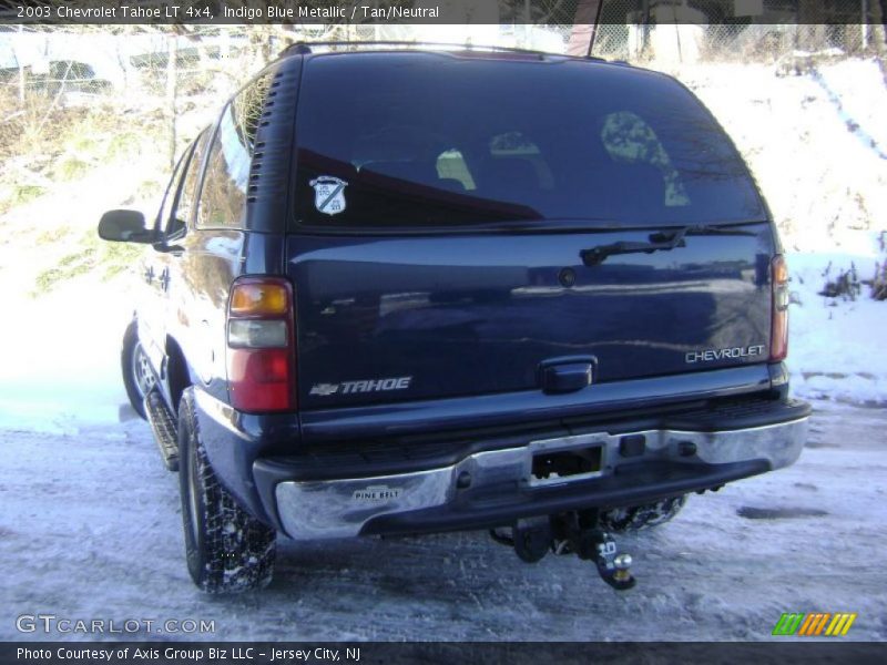 Indigo Blue Metallic / Tan/Neutral 2003 Chevrolet Tahoe LT 4x4