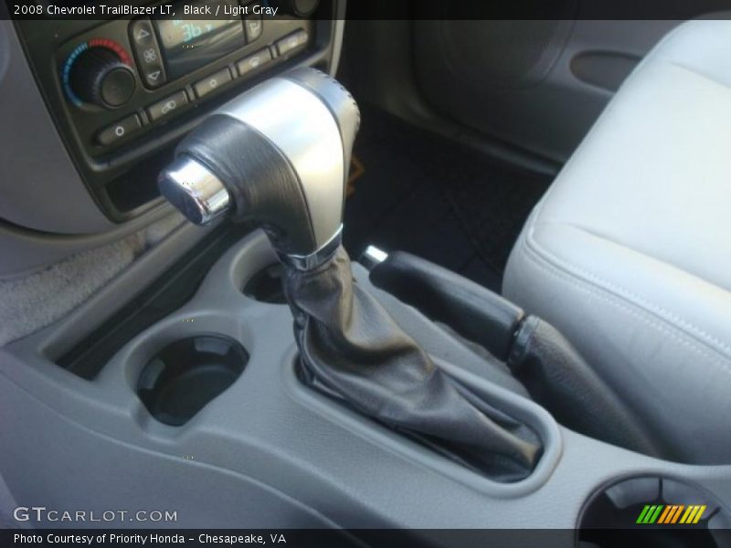 Black / Light Gray 2008 Chevrolet TrailBlazer LT
