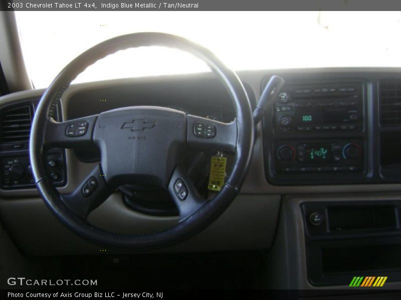 Indigo Blue Metallic / Tan/Neutral 2003 Chevrolet Tahoe LT 4x4