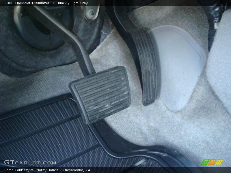Black / Light Gray 2008 Chevrolet TrailBlazer LT