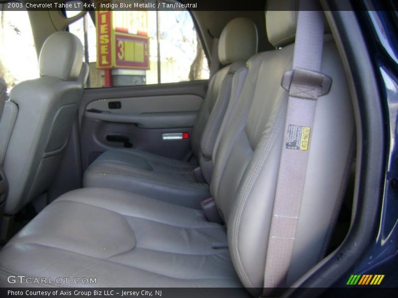 Indigo Blue Metallic / Tan/Neutral 2003 Chevrolet Tahoe LT 4x4