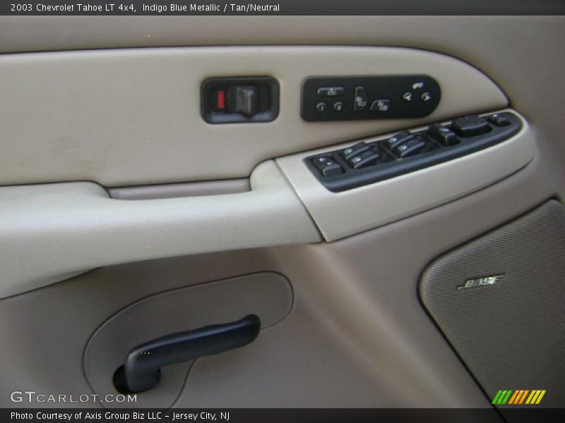 Indigo Blue Metallic / Tan/Neutral 2003 Chevrolet Tahoe LT 4x4