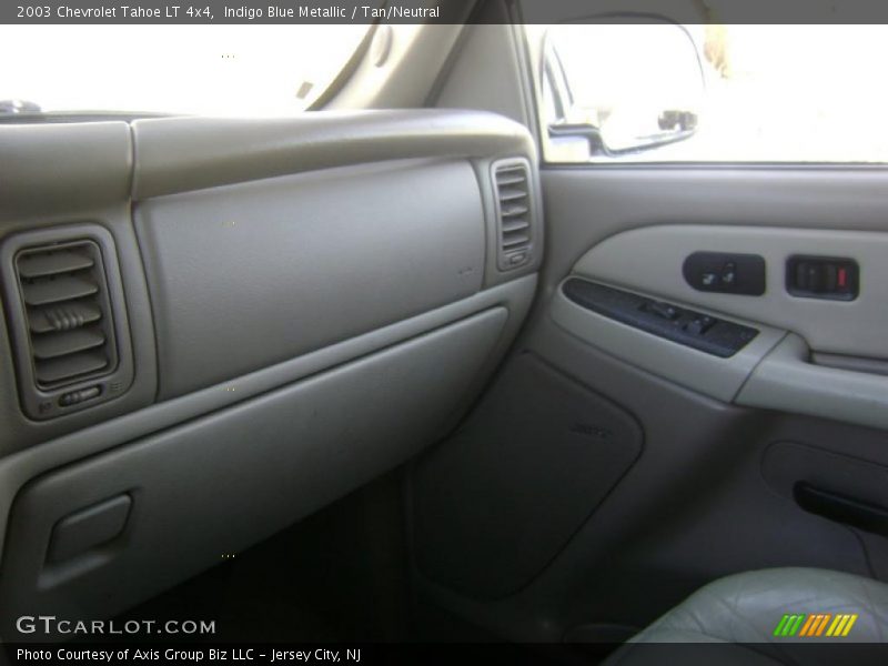 Indigo Blue Metallic / Tan/Neutral 2003 Chevrolet Tahoe LT 4x4