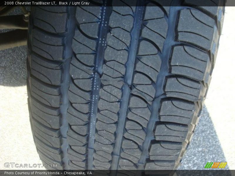 Black / Light Gray 2008 Chevrolet TrailBlazer LT