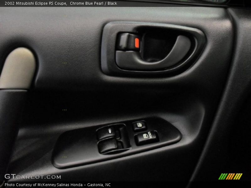 Chrome Blue Pearl / Black 2002 Mitsubishi Eclipse RS Coupe