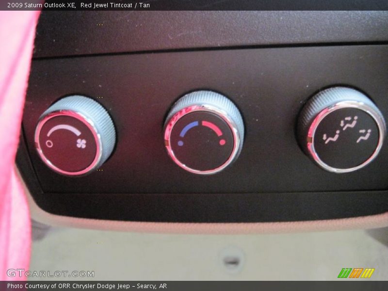 Red Jewel Tintcoat / Tan 2009 Saturn Outlook XE