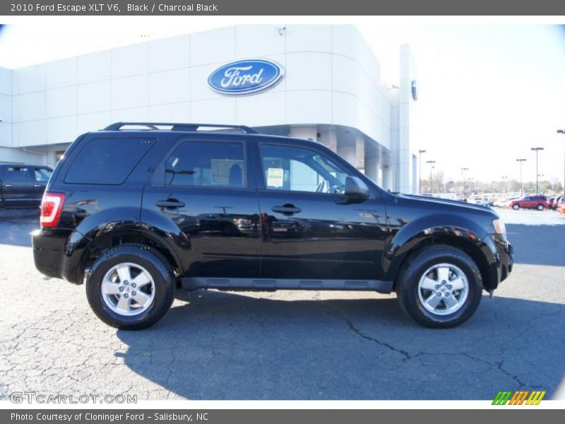 Black / Charcoal Black 2010 Ford Escape XLT V6