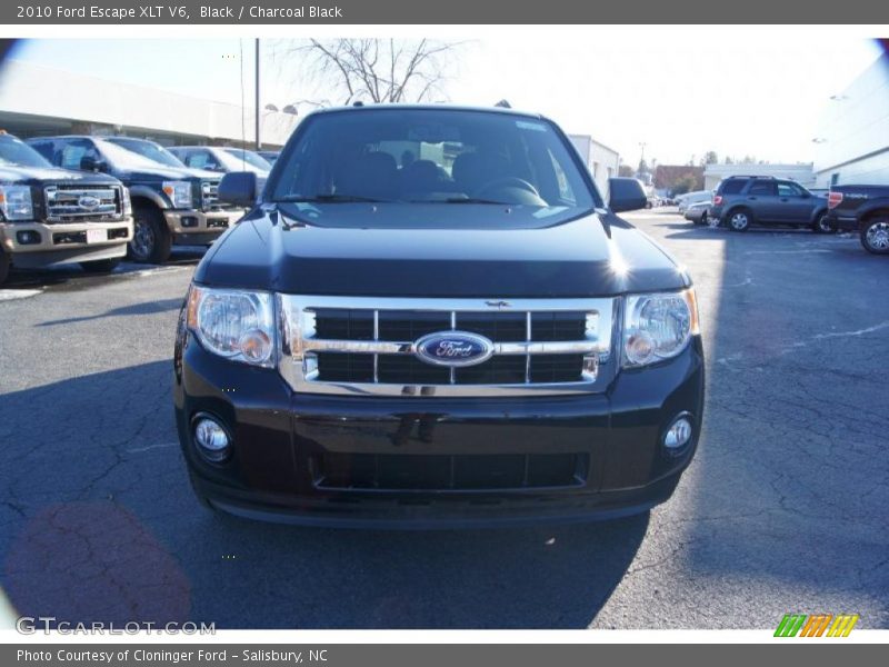 Black / Charcoal Black 2010 Ford Escape XLT V6
