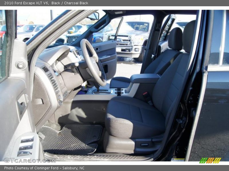 Black / Charcoal Black 2010 Ford Escape XLT V6