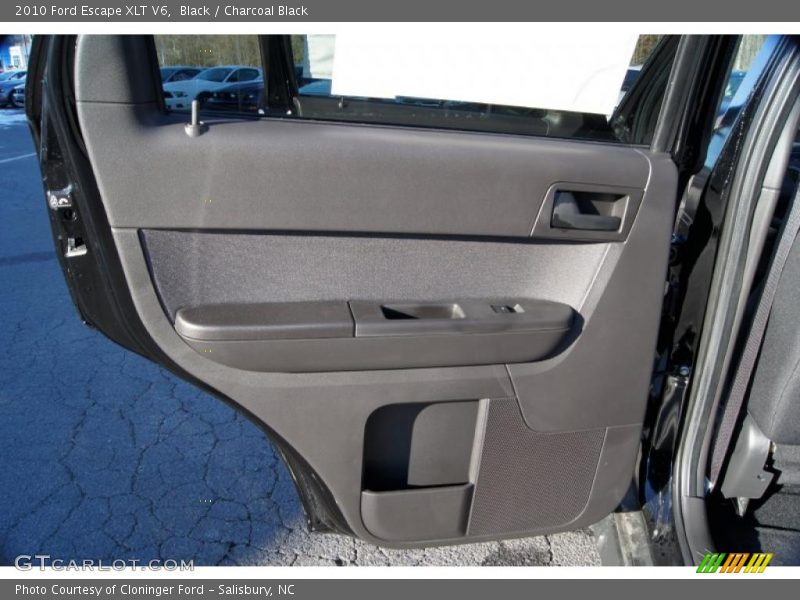 Black / Charcoal Black 2010 Ford Escape XLT V6