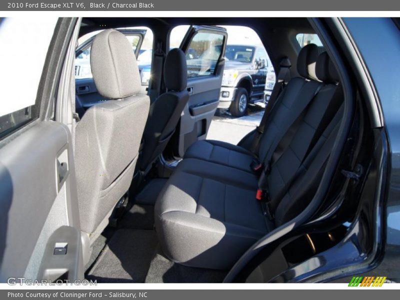 Black / Charcoal Black 2010 Ford Escape XLT V6