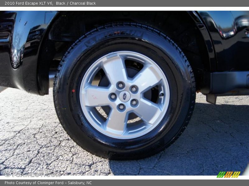 Black / Charcoal Black 2010 Ford Escape XLT V6