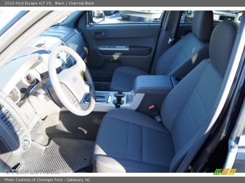 Black / Charcoal Black 2010 Ford Escape XLT V6