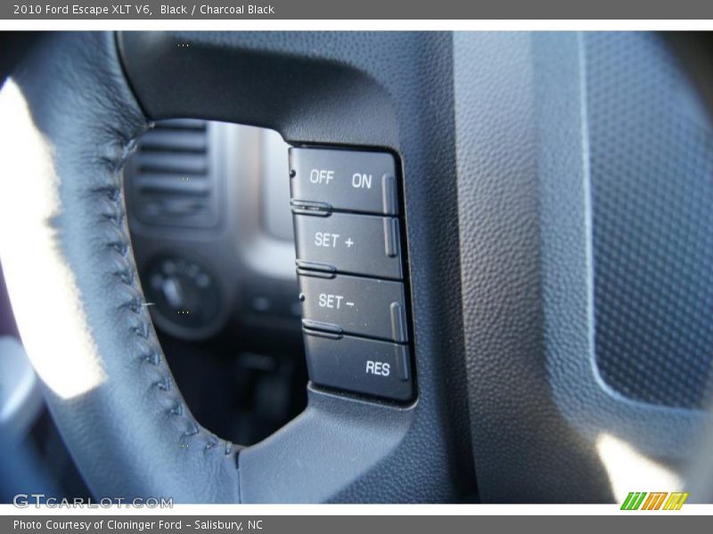 Black / Charcoal Black 2010 Ford Escape XLT V6