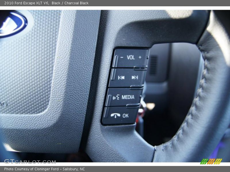 Black / Charcoal Black 2010 Ford Escape XLT V6