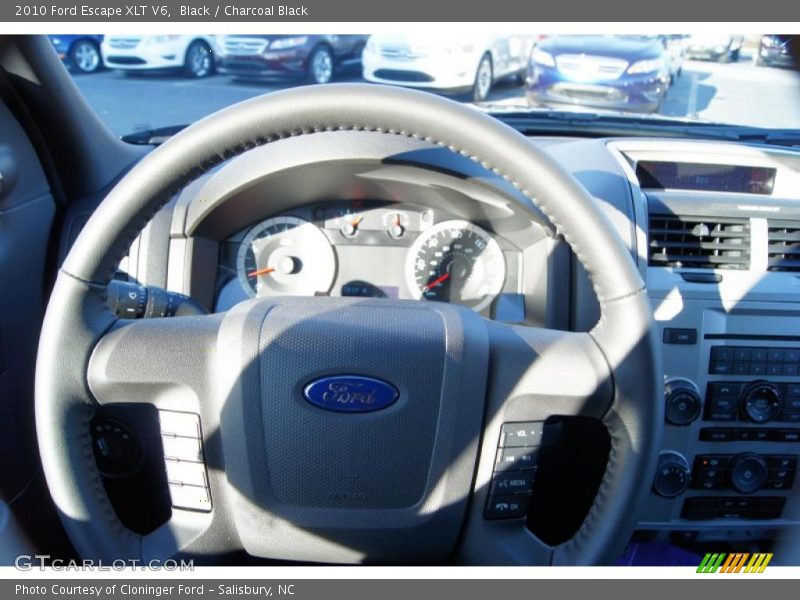 Black / Charcoal Black 2010 Ford Escape XLT V6