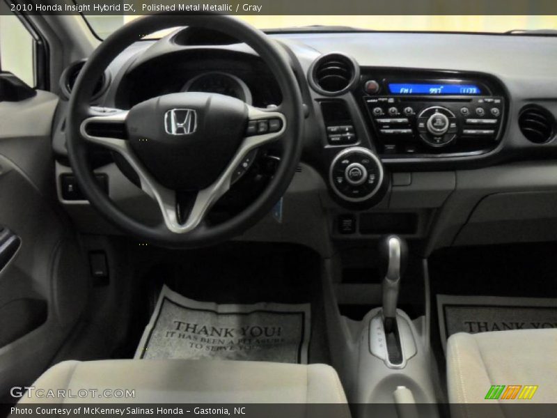 Polished Metal Metallic / Gray 2010 Honda Insight Hybrid EX