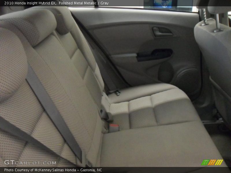 Polished Metal Metallic / Gray 2010 Honda Insight Hybrid EX