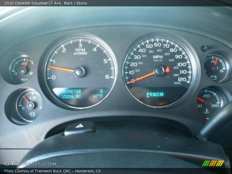 Black / Ebony 2010 Chevrolet Suburban LT 4x4
