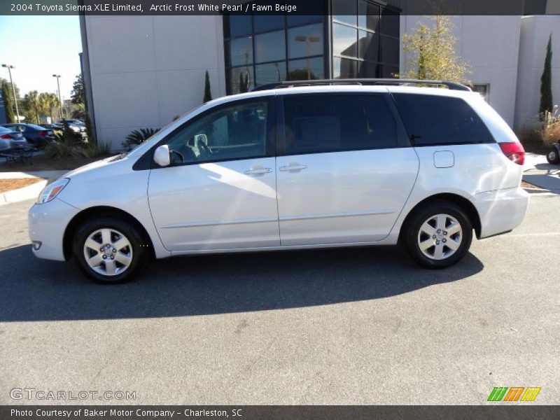 Arctic Frost White Pearl / Fawn Beige 2004 Toyota Sienna XLE Limited