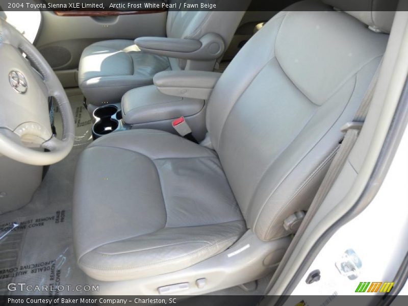 Arctic Frost White Pearl / Fawn Beige 2004 Toyota Sienna XLE Limited