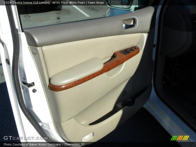 Arctic Frost White Pearl / Fawn Beige 2004 Toyota Sienna XLE Limited