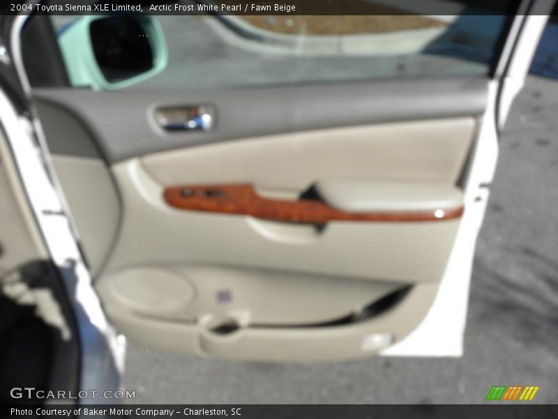 Arctic Frost White Pearl / Fawn Beige 2004 Toyota Sienna XLE Limited
