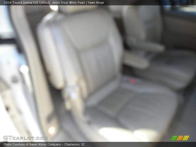 Arctic Frost White Pearl / Fawn Beige 2004 Toyota Sienna XLE Limited