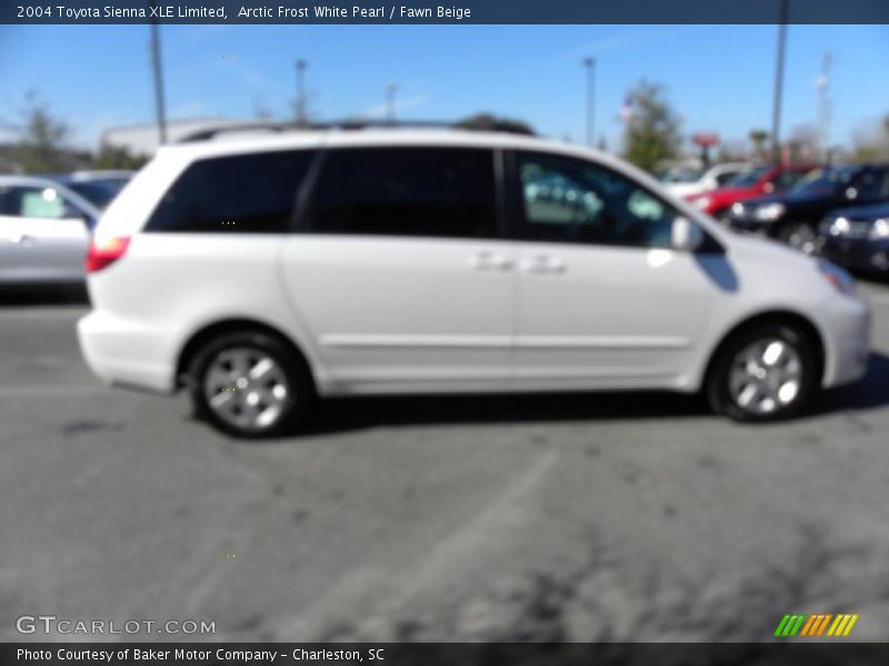 Arctic Frost White Pearl / Fawn Beige 2004 Toyota Sienna XLE Limited