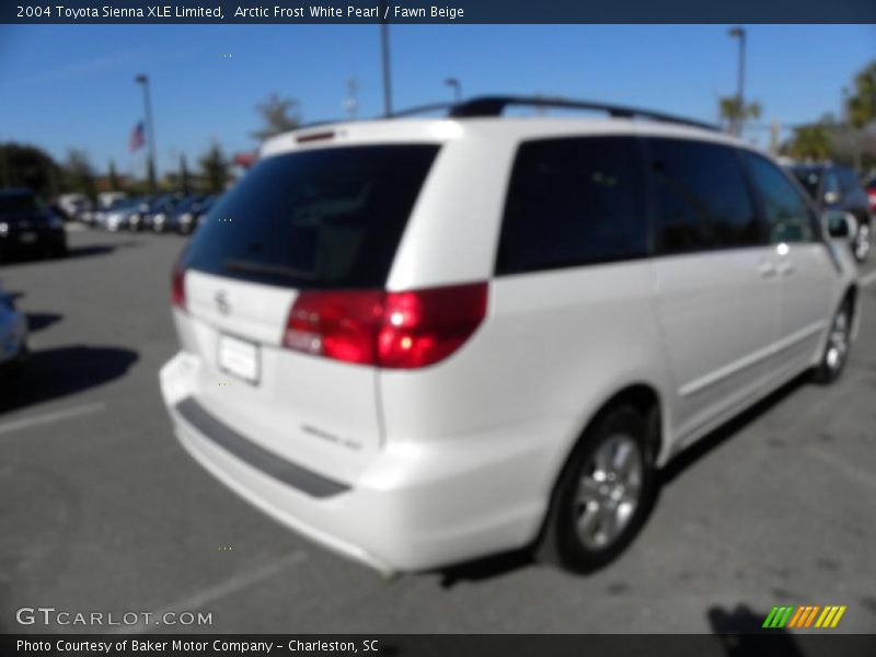 Arctic Frost White Pearl / Fawn Beige 2004 Toyota Sienna XLE Limited