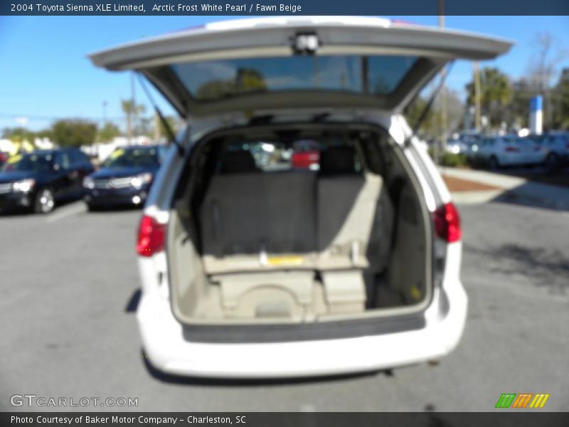 Arctic Frost White Pearl / Fawn Beige 2004 Toyota Sienna XLE Limited