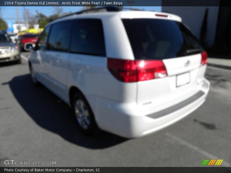 Arctic Frost White Pearl / Fawn Beige 2004 Toyota Sienna XLE Limited