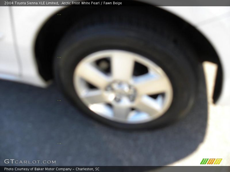 Arctic Frost White Pearl / Fawn Beige 2004 Toyota Sienna XLE Limited