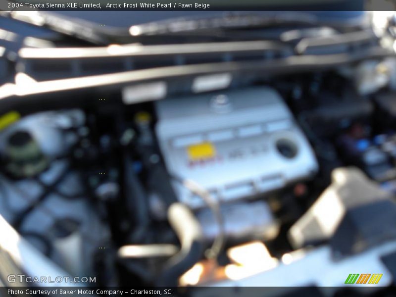 Arctic Frost White Pearl / Fawn Beige 2004 Toyota Sienna XLE Limited