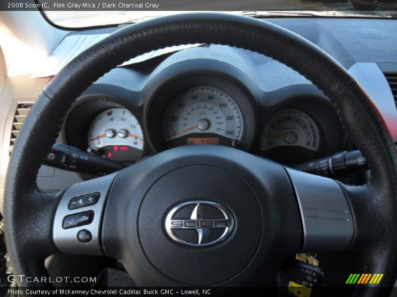 Flint Gray Mica / Dark Charcoal Gray 2008 Scion tC