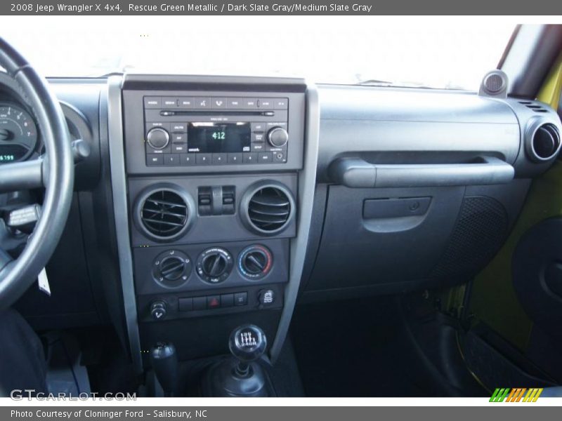 Rescue Green Metallic / Dark Slate Gray/Medium Slate Gray 2008 Jeep Wrangler X 4x4