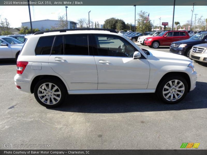 Arctic White / Black 2010 Mercedes-Benz GLK 350