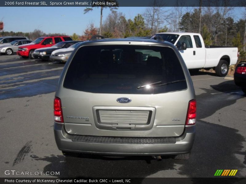 Spruce Green Metallic / Pebble Beige 2006 Ford Freestar SEL