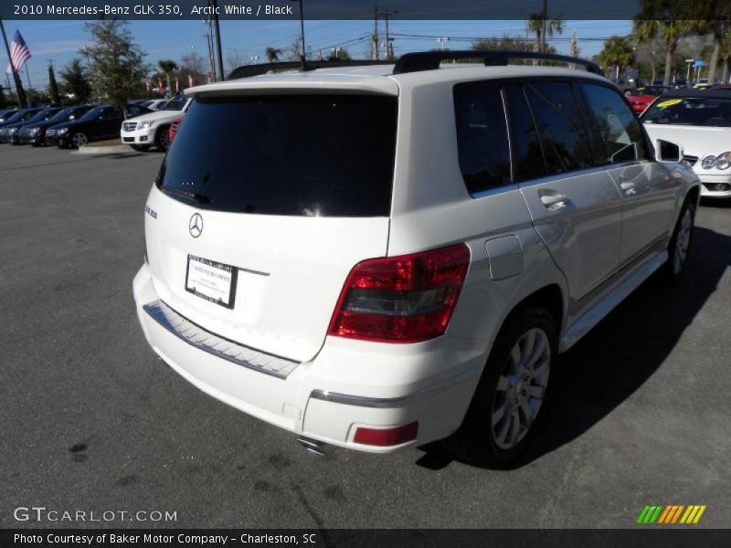 Arctic White / Black 2010 Mercedes-Benz GLK 350