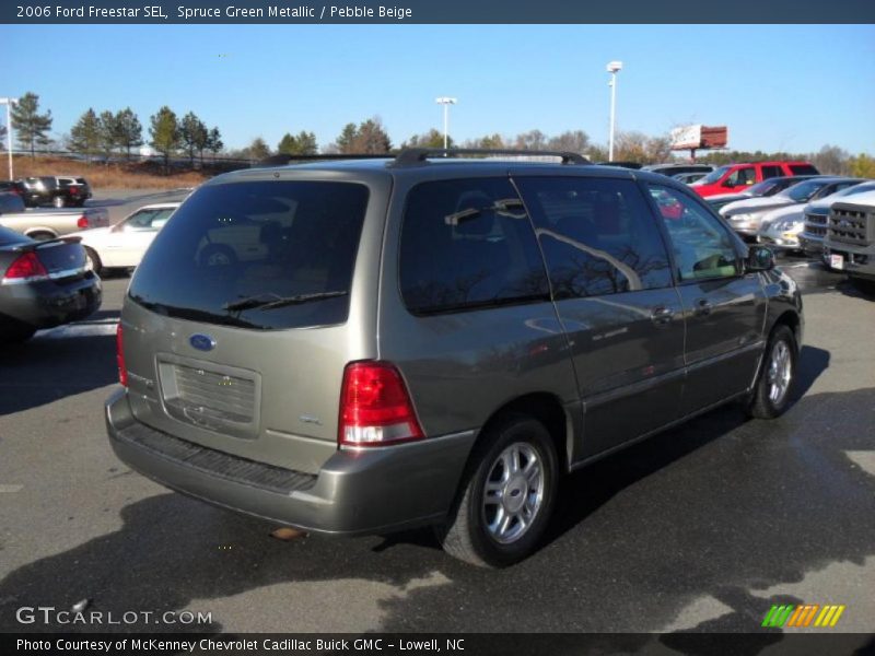 Spruce Green Metallic / Pebble Beige 2006 Ford Freestar SEL