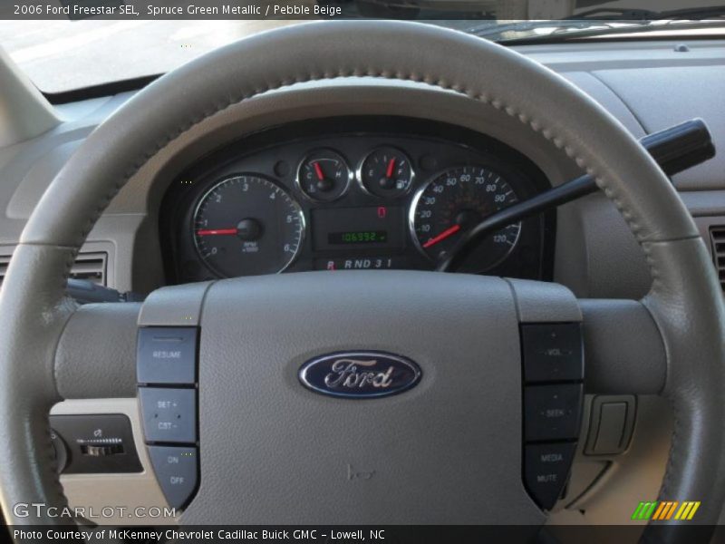Spruce Green Metallic / Pebble Beige 2006 Ford Freestar SEL