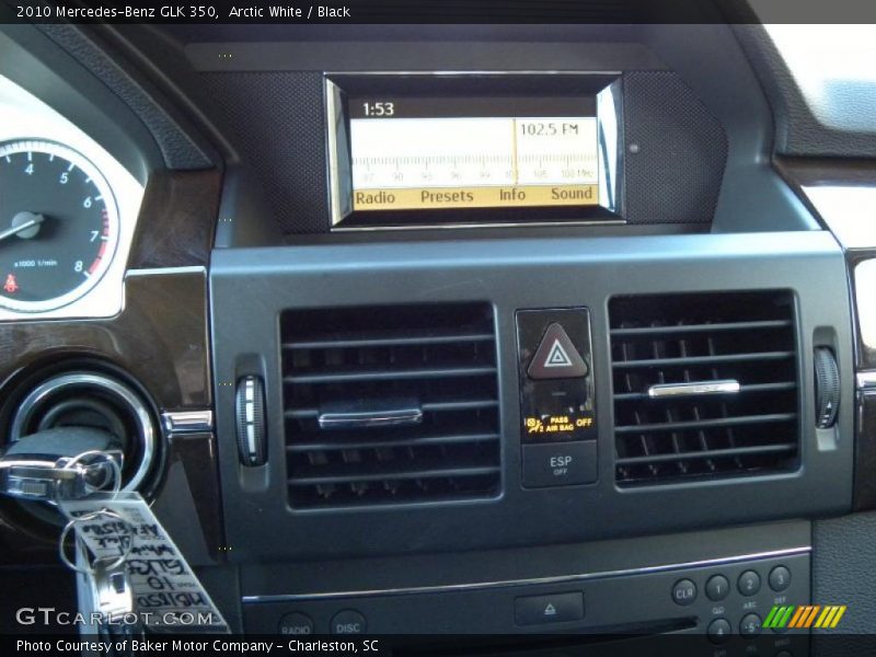 Arctic White / Black 2010 Mercedes-Benz GLK 350